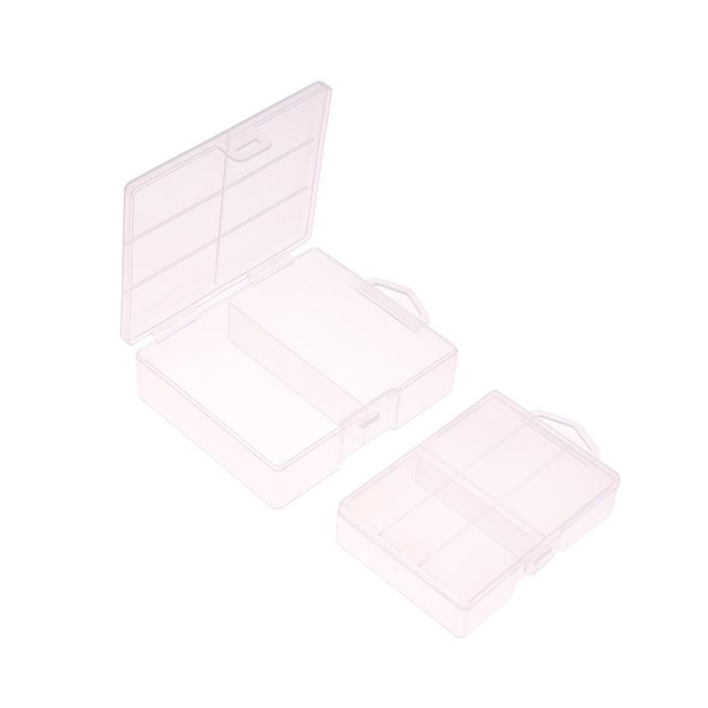 Battery Storage Holder Plastic Transparent Container For Maximum 24 X Aa Aaa Batteries Organizer Box Case