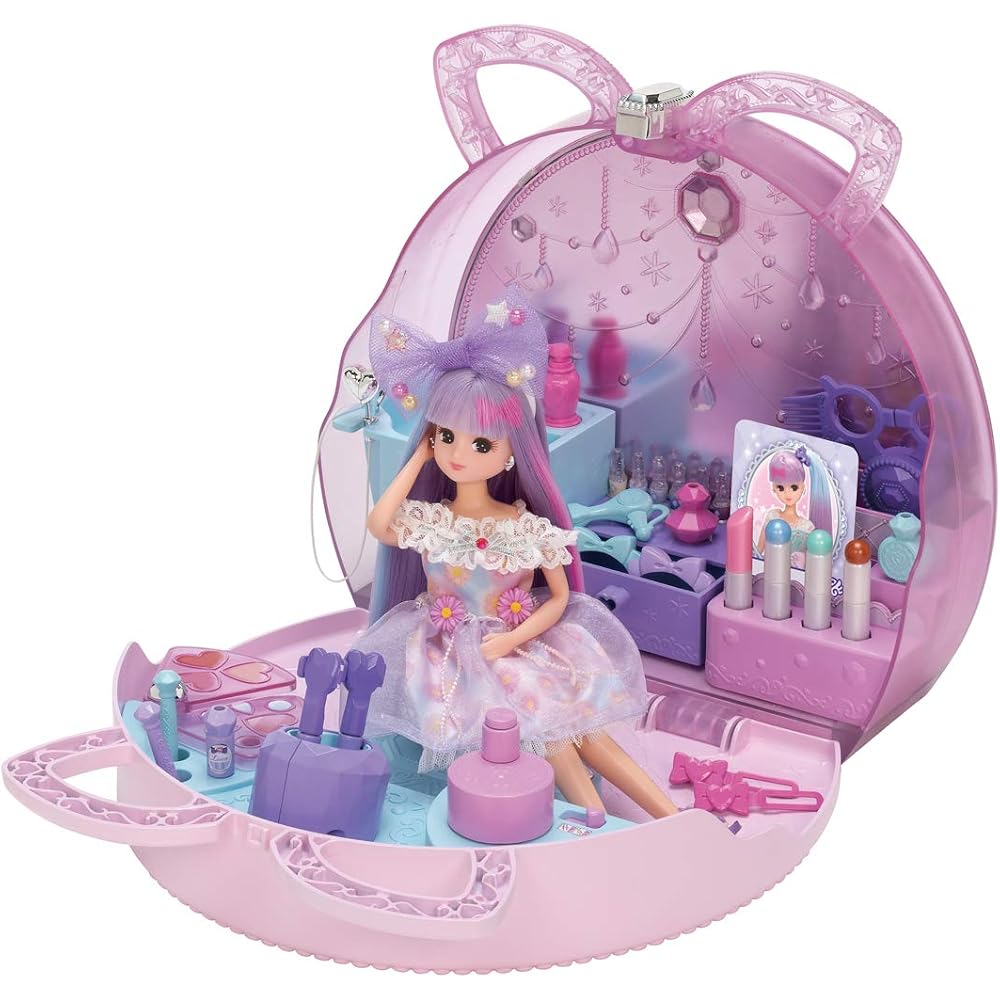 TAKARA TOMY (TAKARA TOMY) Licca-chan Yumeiro hair and makeup bag