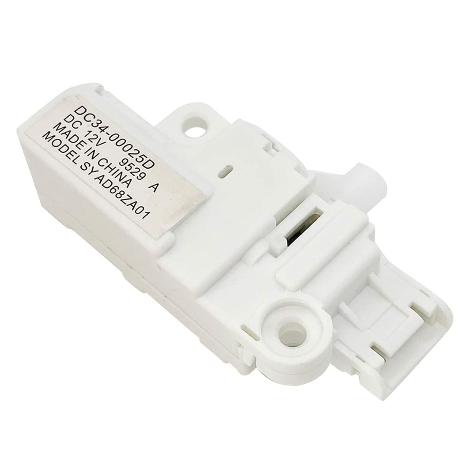 

DC34-00025D 12V Washer Switcher Door Lid Lock Assemby for WF45K6200AW/WW90K74150OX/WW90K74150SC/WW90K74150O 1