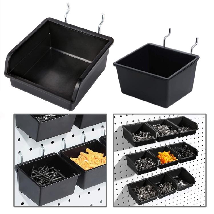 Soluzione Semplice ed Efficace per l'Organizzazione dell'Hardware Scatola Organizer per Pannello Forato per Attrezzi