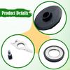 Dishwasher Drain and Wash Impeller Kit,Replacement,ea382822,679717 675806 Replace Parts for