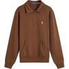 Polo Logo Embroidered Pullover Long Sleeve Sweatshirt Men Sweatshirt Light-Brown 710934601-008