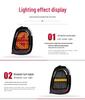 LED Tail Light Assembly for BMW Mini F56/F55/F57 - Features Daytime Running Lights, Brake Lights, and Turn Signals