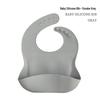 Bavaglino Impermeabile in Silicone per Bambini - Resistente alle Macchie, Tasca Raccogli Cibo Inclusa, Personalizzabile con LOGO.