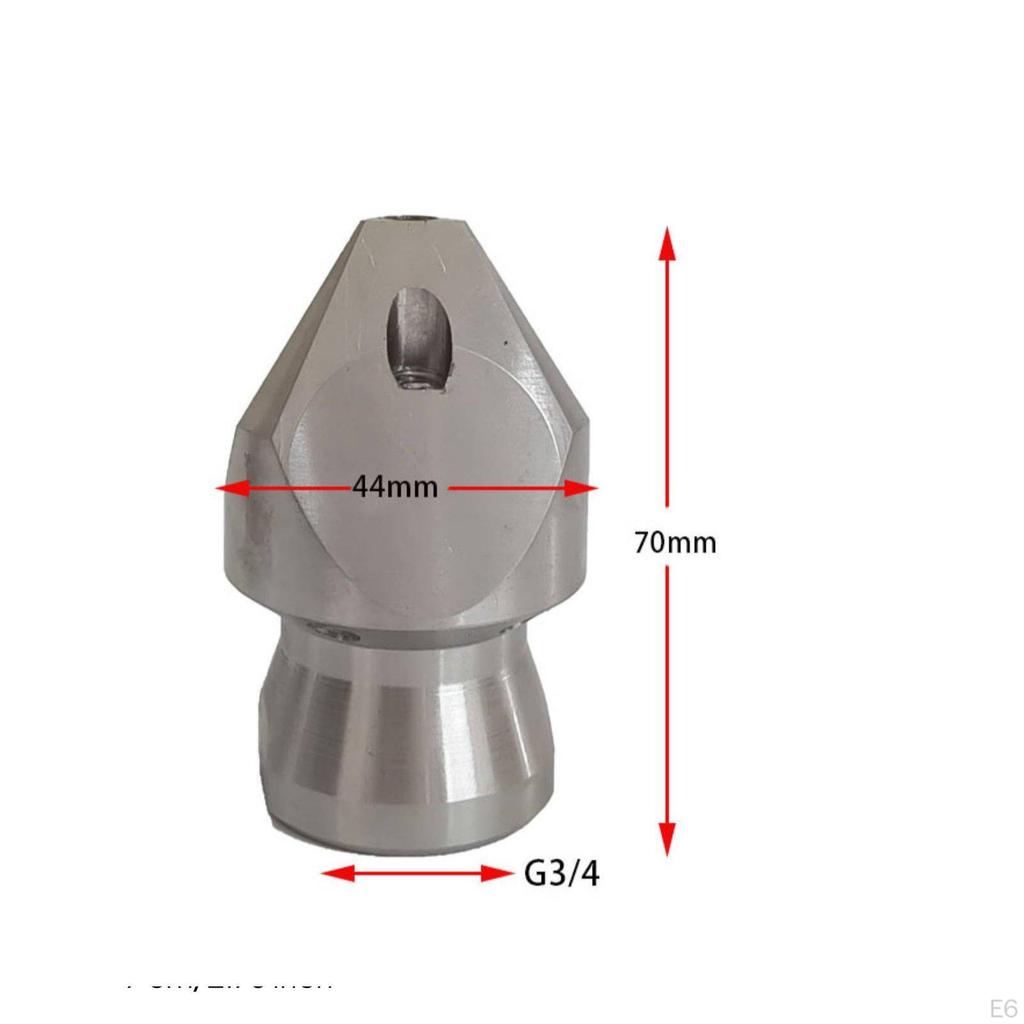 Stainless Steel M22 Nozzle Clog Removal High Pressure Drain for Pipe Maintenance, Plumbing 14