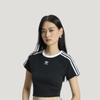 Adidas Women's Slim-Fit Cotton Short Sleeve T-Shirt Trefoil JC8703