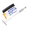 33pcs set Paintless Dent Removal Puller T Bar with Pulling Tabs Scraper for Auto Car Body Damage Repair