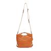 Aunts & Uncles Mrs. Peach Crumble Leather Crossbody Bag