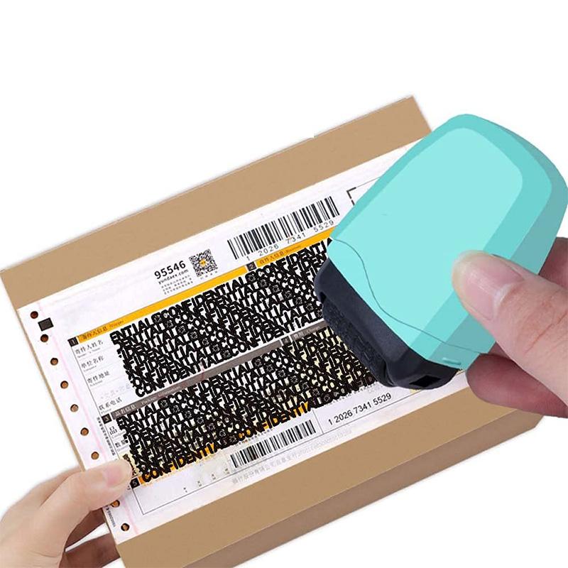 Identity Protection Roller Stamp Identity Theft Protection Roller Stamp For ID Blockout Privacy Confidential and Address Blocker