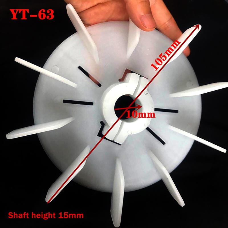 

Plastic Motor Fan Blade Adjustable Motor Cooling Fan Impeller Motor Fan Vane High Temperature For Hydraulic Motor Accessories A1
