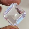 95.20 Cts Heated Ceylon Sapphire White Emerald Shape Loose Gemstone