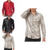 Fantasy Theme Shirt With Sequin Fabric For Cosplay And Casual Wear