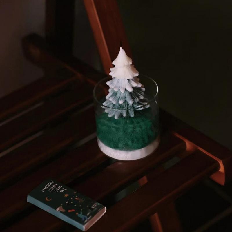 Holiday Scented Candles Winter Scented Candles Christmas Ornaments Christmas Tree Small Christmas Candles Aromatherapy Candles China Mainland
