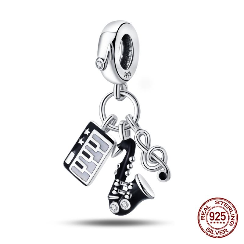 100 Copper Bluetooth Headset Charm Bead Charms Beaded Compatible With Authentic Bracelets Do It Yourself Jewellery Making Women Gifts