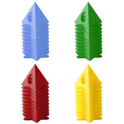10Pcs Mini Pyramid Support Frame Tripod Woodworking Paint Stands Triangular Painting Brackets Block Auxiliary