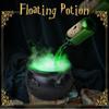 Halloween Black Witch Bowl Magic Float Bottle And Diffuser Horror House Decoration Hocus Pocus Party Scary Props Halloween Decor