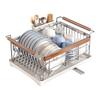 Shuaishi Mid-century Modern 304 Stainless Steel Dish Drying Rack
