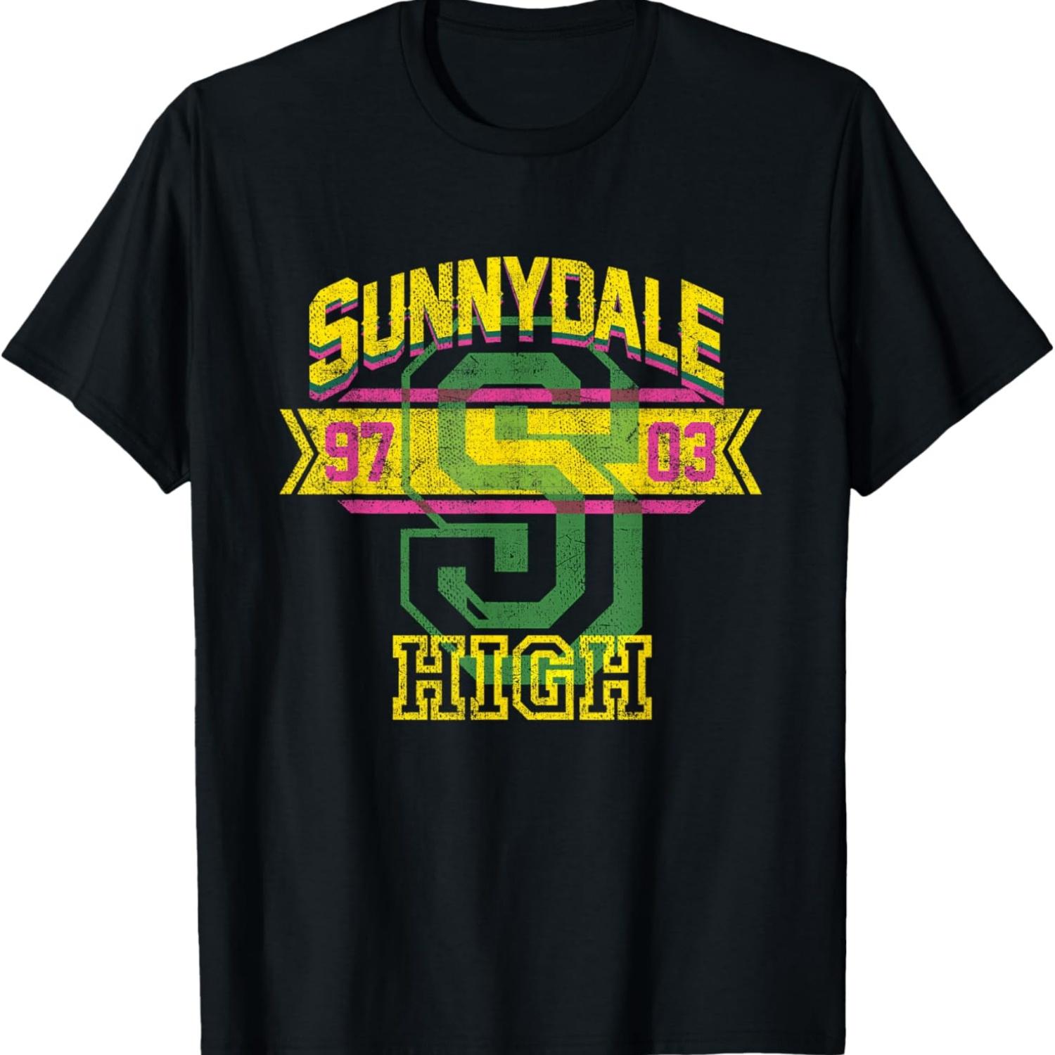 

Buffy The Vampire Slayer Sunnydale High 97 to 03 T-Shirt XXXXXL чёрный