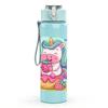 1PC Donut Unicorn Cartoon Art 750ml Color Plastic Sports Water Bottle Leakproof Flip Straw Lid Suitable for Sports Office Home Use