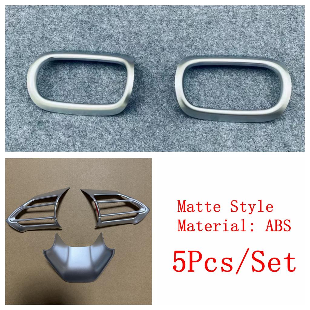 Side AC Air Conditioning Outlet Vent / Steering Wheel Frame Cover Trim For Toyota Yaris Cross  - 2025 ABS Matte Accessories