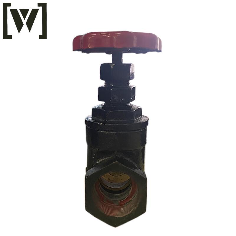 W Baipu Z15T-16 Gray Cast Iron Threaded Gate Valve
