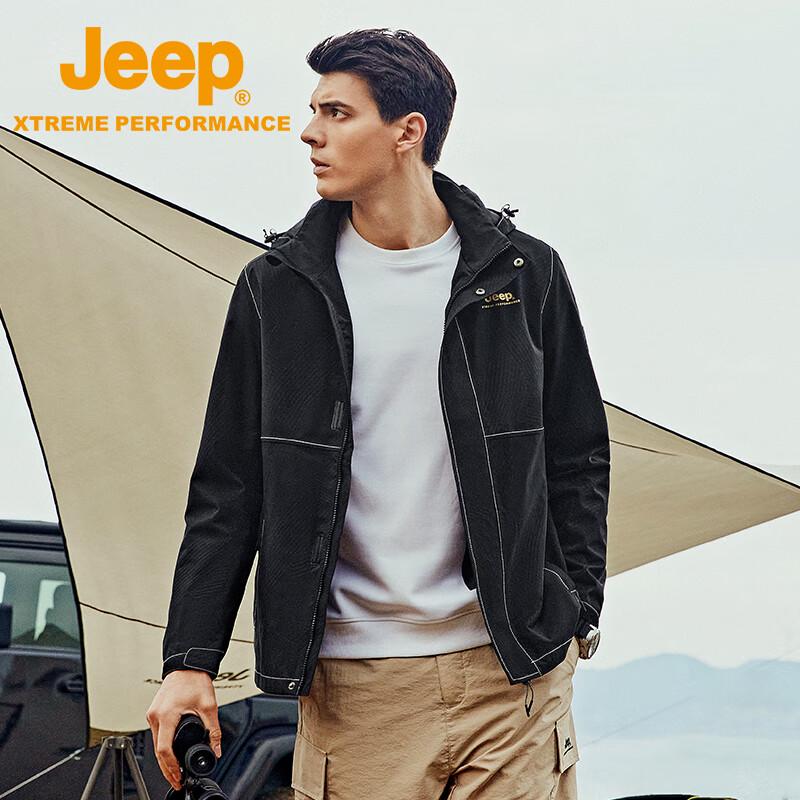 Jeep Men's Outdoor Waterproof Breathable Jacket J212094019