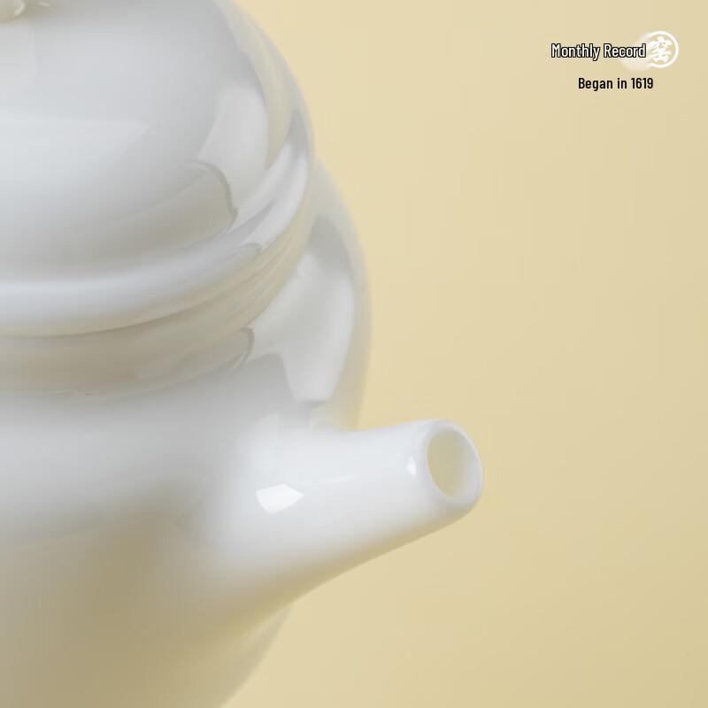 Yueji Kiln 'Three Lives Fortunate' Dezhong Teapot