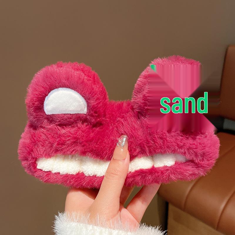 2024 Cute Cartoon Plush Headband for Women - Makeup, Hair Clip & Tie