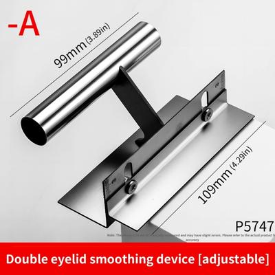 Strumento per Angoli in Cartongesso per Ristrutturazioni Domestiche a 90 Gradi Strumento Professionale per la Riparazione Angoli e Stuccatura Raschietto per Stucco in Acciaio Inossidabile