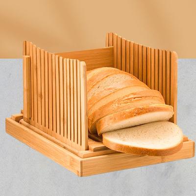 Collapsible Bread Slicers Tool Fast Slicing Mess-free Toasts Tool For Home Kitchen