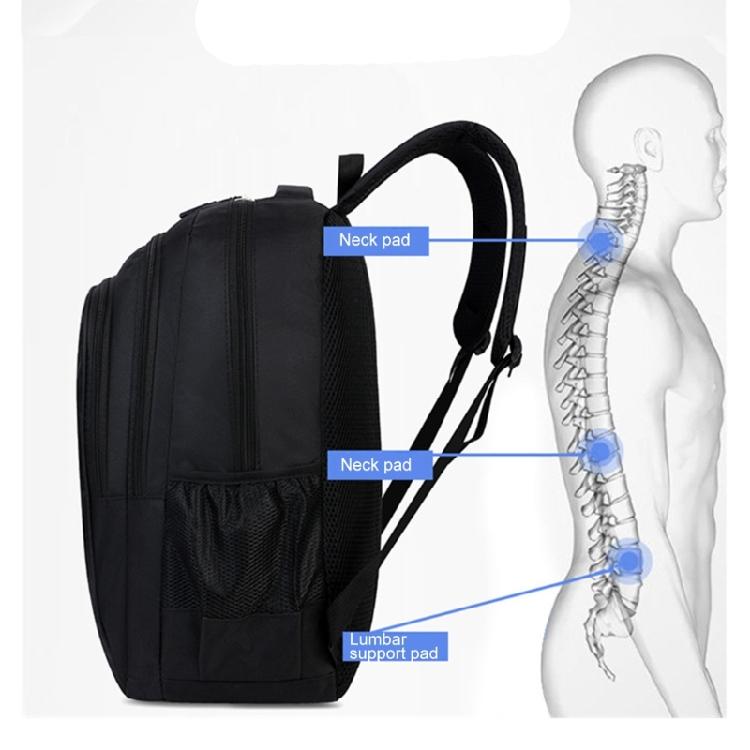 Man Business Backpack Large Capacity Backpack School Bag 17'' Laptop Backpack