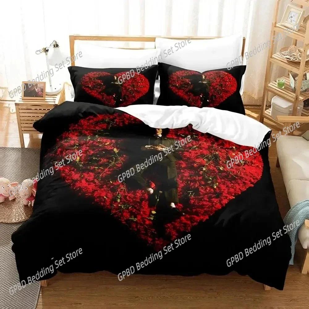 3D Print Singer Conan Gray Comfortable Duvet Quilt Cover Pillowcase Bedding Set Children Bedroom Decoration Home Textile