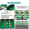 DEVESSPORT Foldable Table Football Maracaná for Children, Safety Telescopic Rods, Stable, Space-Saving