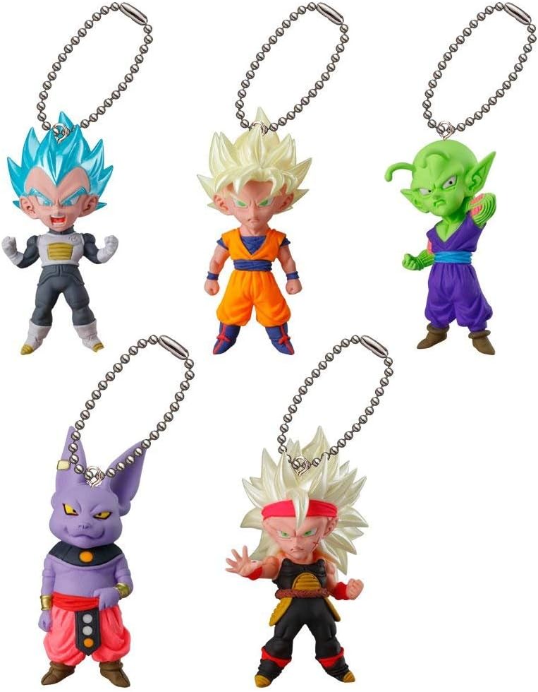 Bandai Gashapon Dragon Ball Super Ultimate Deformed Mascot Burst 16 UDM BURST16 Complete Set of 5