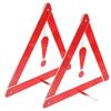 2pcs Auto Warning Sign Road Safety Kit Car Folding Triangle Safety Tripod