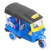 Pull Back Thai Tricycle Simulation Alloy Tuk Tuk Car Model Toy Children Vehicle ToyBlue