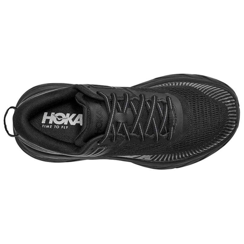 HOKA One One Bondi 7 Black Sneakers 1110518-BBLC