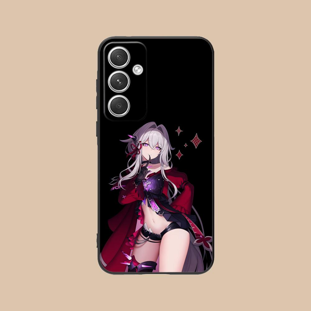HSR Thelema Mattes TPU-Handyhülle für Samsung Galaxy S26 S25 S24 S23 S22 S21 S20 Note20 Plus FE Ultra Buntes Cover