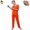 Halloween Party Clothes Prisoner Uniform Seduction Prison Uniform Stage Costume Cosplay Clothes Cosplay