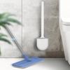 Wall Mounted Toilet Cleaner Brush Set Long Handle Bathroom Artifact Bathroom Brush  WC Cleaning