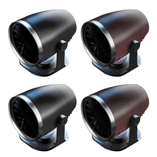 12V/24V Car Heater And Defroster 2-in-1 Portable Air Heater for Windshield Demisting Fast Heating Car Defrosting Fan with Dual Power Setting