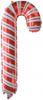 Foil Balloon Lollipop Candy Cane Christmas 70cm