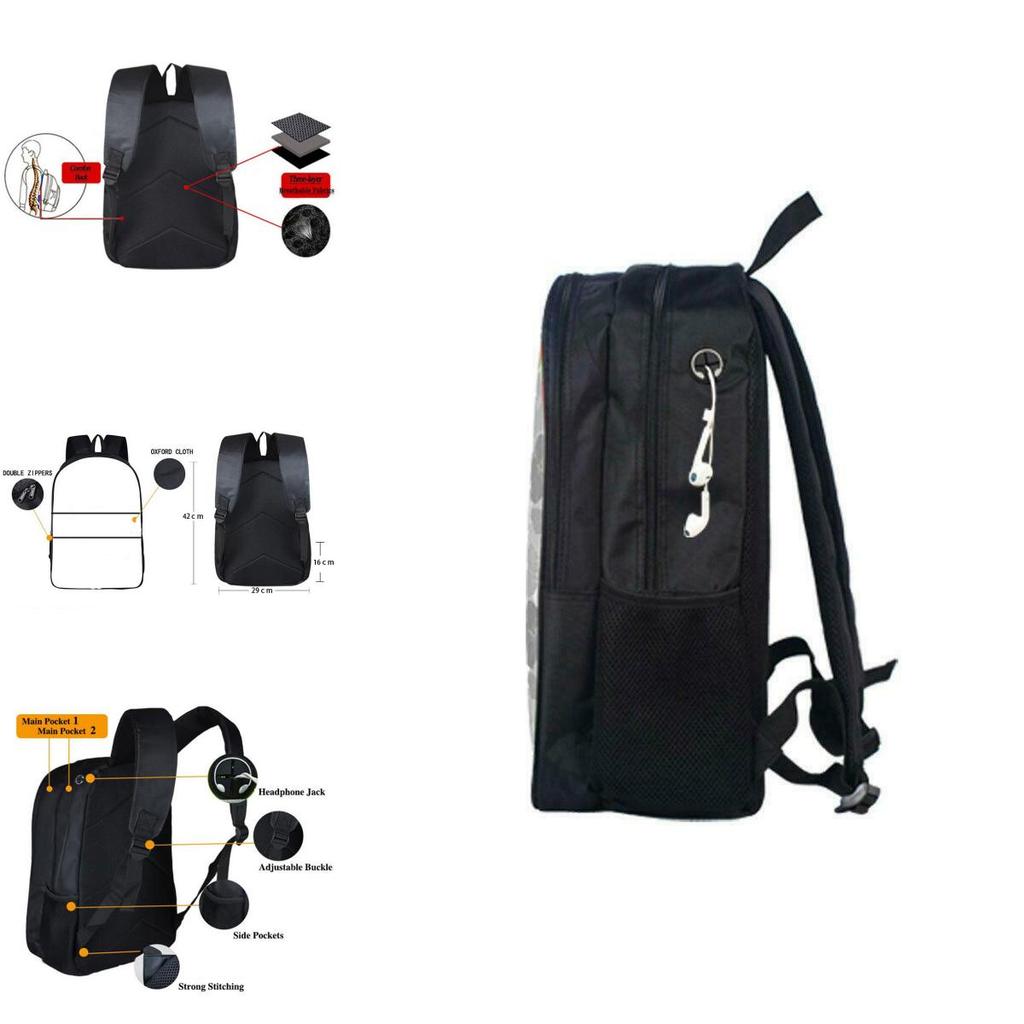 And Stylish Dragon Ball Z Super Saiyan Vegeta Backpack For School And Travel**