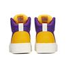 Anta Slip Resistant Abrasion Resistant High top Skateboard Shoes Men's White Purple Yellow Sneakers 912228010-11