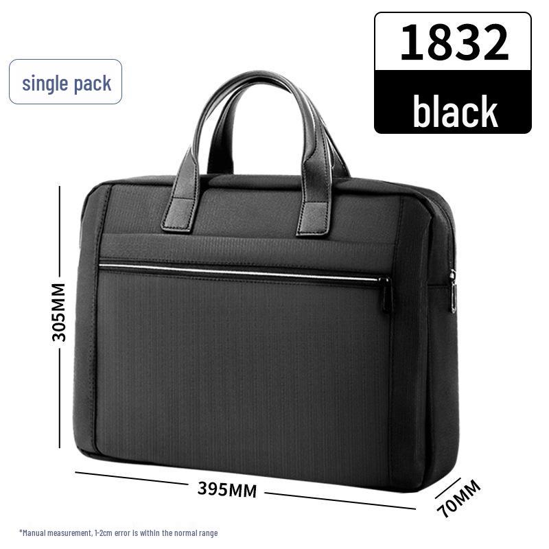 Oxford Cloth Waterproof Briefcase for Documents and Cigarettes