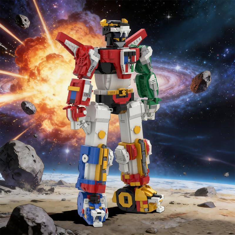 War God Robot: Beast King - Compatible LEGO Building Blocks Toy