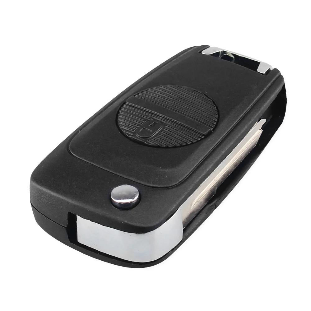 Dandkey Remote Key Shell Uncut Nsn14/Nsn11 Blade Case For Nissan Primera Micra Terrano Almera X Trail Fob 2 Buttons Flip Car Key