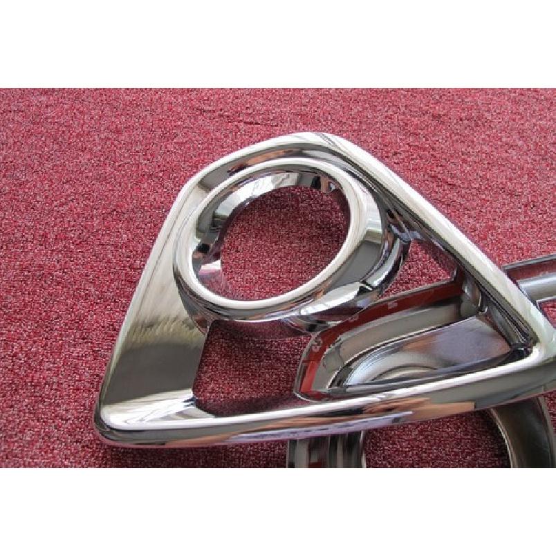 Chrome Front Fog Light Lamp Cover Trims For Mazda CX-5 CX5 2012-2015