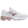 Mizuno Creation 22 Hollow Sole Cushioning Sports Low-Top Running Shoes Women Sneaker White Beige J1GD210175