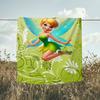 1PC Tinker Sprite Blanket Flannel Throw for Sofa, Indoor, Camping, Living Room, Office, Chair, And Bed Soft Birthday Christmas Gift